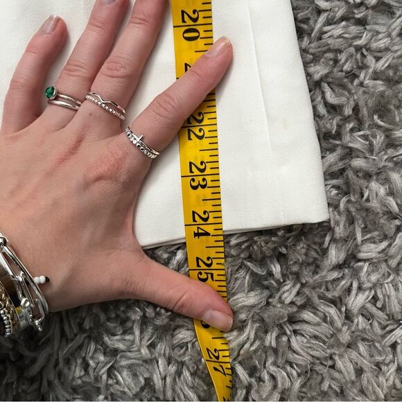 French connection white ruffle dress size 8 - Picture 6 of 6